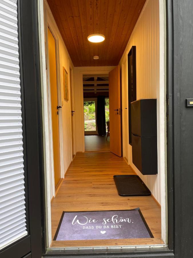 Ferienhaus Kleine Auszeit In Der Natur Mit Kamin, Yogamatten, Schoene Kueche Extertal Eksteriør bilde