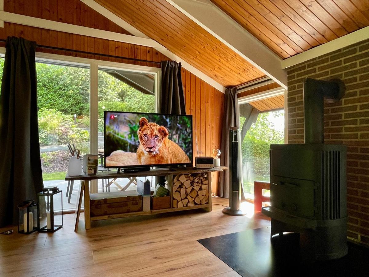 Ferienhaus Kleine Auszeit In Der Natur Mit Kamin, Yogamatten, Schoene Kueche Extertal Eksteriør bilde